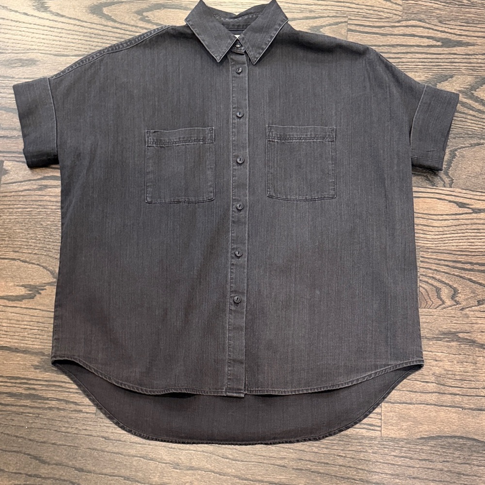 Madewell Black Courier Shirt